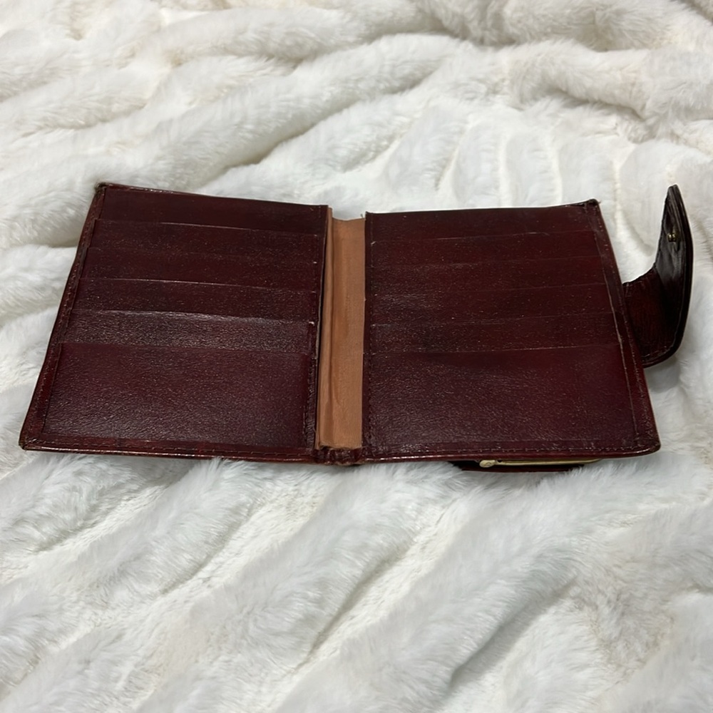 Vintage Rolf’s Cowhide Leather Hand Made Stitched Key Lock Bifold Wallet - Picture 6 of 13